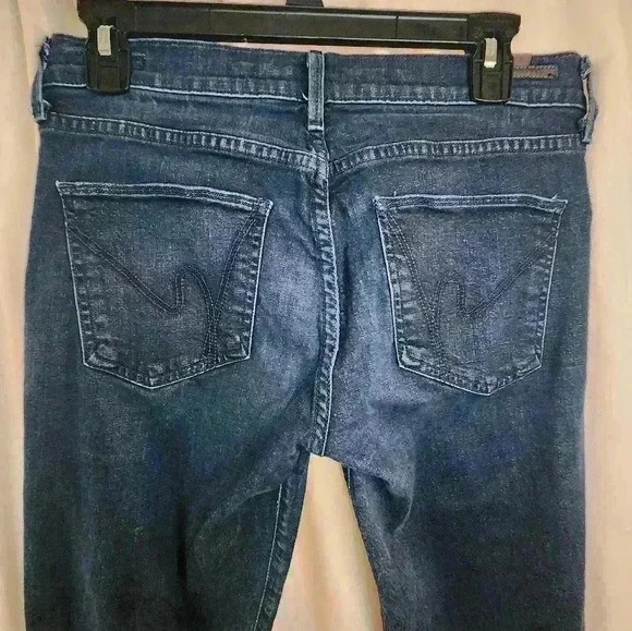 Citizens Of Hunanity Dark wash Skinny Denim Jean 30in - Picture 5 of 9